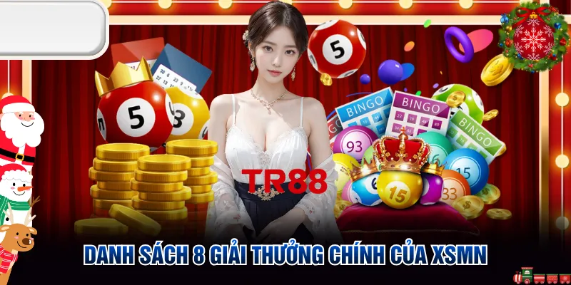 Danh sách 8 giải thưởng chính của XSMN
